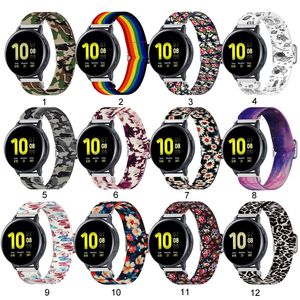 22mm banda de 20mm para Samsung Galaxy Watch 42 46mm Galaxy 3 45mm 41mm sílica gel para Amazfit Bip Gtr Straps Active2