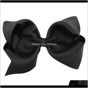 & Barrettes Jewelry Drop Delivery 2021 Fashionable Style Modern Simple Infant Baby Girl Bow Clips Cute Butterfly Hair Aessories 12Cm Wholesal