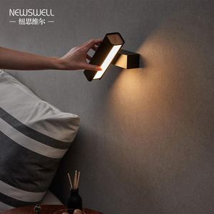 Modern Design Wall Luzes Luxo Quarto Minimalista Indoor Iluminação Sala de estar Decoração Lampara Home Decoração BC50B Lamp