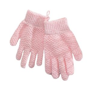 Household five finger shower gloves frosted back rubbing Cleaning Gloves double-sided bath towel Organization T2I52841