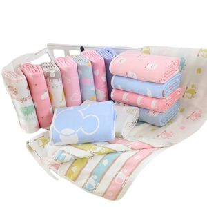NEW 6 Layer Genuine Baby Blanket Baby Swaddle 100% Cotton 80* Envelope Wrap Newborn Super Soft Kids Bedding Diaper 13C3