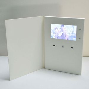 2,8/4,3/5/7/10 Zoll Bildschirm, digitale Videobroschüre, individueller Druck, Geschäfts- und Weihnachtshochzeitseinladungen, Grußkarte SH190923