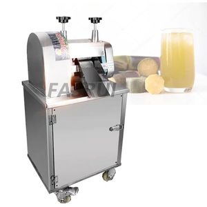 Rostfritt stål Elektrisk sockerrör Juicer Extractor Sugar Cane Juice Machine Juicing Maker för handelsbruk