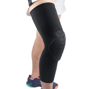 1pc Lange Knie Pad Hülse Anti-bump Thermische Bein Unterstützung Patella Outdoor Gym Basketball Sportswear Ellenbogen Pads