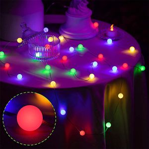 Smart Fairy Lights FT String Light RGB Kleur wijzigen met Remote App Control Sync to Music Timer Christmas Decoration Compatible Alexa Google Home IP65 Fedex