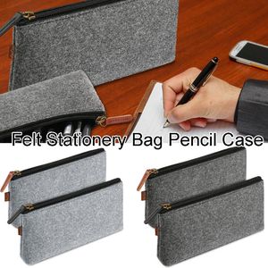 Pencil Bags 1 Pc Felt Pouch Multifunctional Storage Bag Case For Store Pens Stationery School Office Supplies