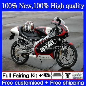 Feedings para Aprilia RS-125 RS4 RS4 RSV Vermelho Branco 125 RS 125 RR 125RR RSV-125 99-05 7No.17 RSV125 RS125 R 99 00 01 02 04 04 05 RSV125RR 1999 2000 2005 2005