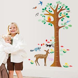 New fawn height of children room household adornment wall stickers in the wall to stick on the wall 210420