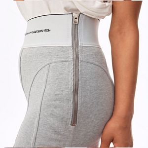Mode Luyoga Sets Designer Yoga Rok Shorts Vest Broek Pakken Vrouwen Shorts Set Rits Webbing Tweedelig Super Stretch Sport Pak Luluupants