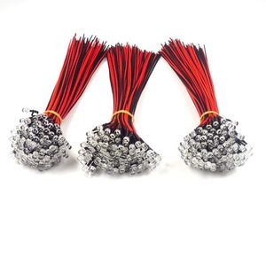 100pcs Precablato 5mm Flat Top 18cm Precablato DC 12V LED Lampadina Bianco Caldo Rosso Blu Verde Giallo Moduli