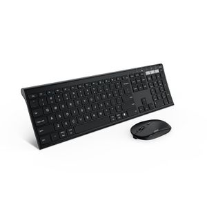Jelly Comb KS15BS-3 Multi-Device Bluetooth клавиатура мышь Combo на Распродаже