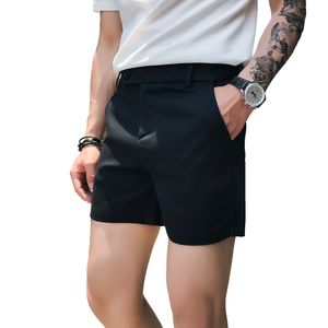 Summer Casual Solid Men's Shorts Mens Beach Wear Cotton Slim Fit Male Homm Clothing Short Pant