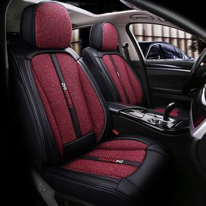 Universal Linen Car Seat Covers Fit Fit Fit Volkswagen Golf 4 Golf 5 Passat B8 통기성 accesorios para 자동 커버