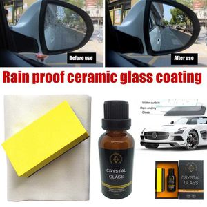 New 30ML Car Glass Nano-coating Hydrophobic Crystal Coating Liquid Glass Car Window Coating Anti Rain & Water Ceramic Glass Coating