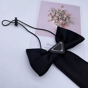 Small Dogs Bow Knot Accessories Dog Apparel Black Classic Triangle Badge Bows Puppy Teddy Schnauzer Fashion Accessories