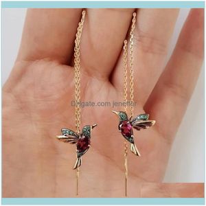 Charm JewelryFactoryzz36 Эквапгтипресс -ювелирные украшения модные крылья птицы животные геометрические серьги по ушной линии.