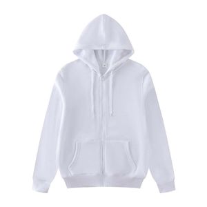 2021 New Style Men/Women Solid Color Zipper Hoody Sweatshirt Fashion Casual Hip Hop Long Sleeve Sports Hoodies Tops Outerwear Y0809