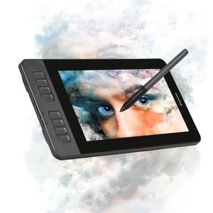 Gaomon PD1161 IPS HD-teckning Tablet Monitor grafisk målningskärm med 8 genvägsknappar 8192 nivåer passiv penna