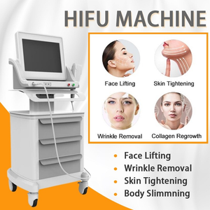 Outros equipamentos de beleza mais recente de grau médico HIFU Alta intensidade Focada Ultrassom Face Lift Machine Remoção com 5 cabeças e corpo