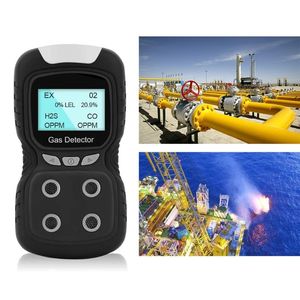 Gas Analyzers PLT840 Draagbare Multi Detector Monitor Meter Tester Analyzer CO H2S O2 LEL in voor de industrie