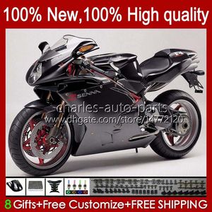 MV Agusta F4 R312 750S 750 1000 R CC S ALL FLAT BLK 1000CC 05-06ボディワーク35NO.29 312 1078 S 312R 750R 1000R COWLING 2005 2006 MA MV F4 05 05 06 OEM FAIRINGS