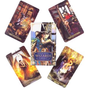 Tarot Deck Leisure Party Bordsspel Högkvalitativ Fortune-Telling Profhecy Oracles Cards med Guide Book