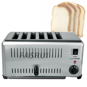 Rostfritt stål Brödmaskin Elektrisk Brödrostkaka Toast Sandwich Ugn Grill Automatisk frukostbakningstillverkare