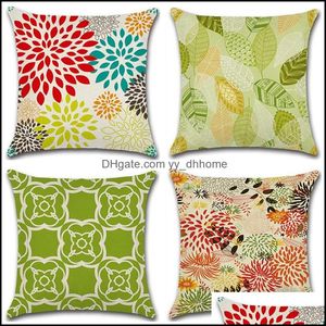 Cuscino/cuscino decorativo Tessili per la casa Giardino Nordic Geometry Cushion Er Alta qualità Elegante Throw Car Bedroom Sofa Decor Case Drop Deli