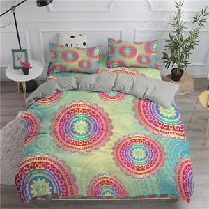 Mandala Bettwäsche Set Twin Böhmischen Bettbezug Ethnische Königin König Größe Tröster Quilt Kissen Bettwäsche Bettwäsche Sets