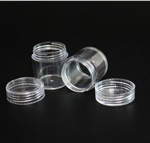 25x29MM Packing Bottles Acrylicbottles with screw cap round boxes storage for DIY Nail Art Perfume Accessory Jewelry beads Crafts