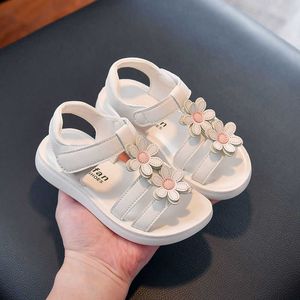 Wholesale big kids girls shoes for sale - Group buy New Summer Girls Shoes Flat Heel Sandals for Little Big Kids Baby Teenage Princess Dress Gladiator Korean Open Toe Beach Sandals Q0629