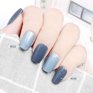 Nail Gel Polish Glitter Primer Glue Noble Blue Grey Manicure Semi Permanent Uv Varnish Hybrid Art Color Nails