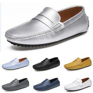 2021 män casual skor espadrilles lätt trippel svart vit brun vin silver röd kastanj mens sneakers utomhus jogging walking color 39-46 tjugofyra