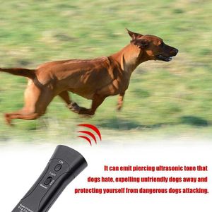 Ultradźwiękowy antykorking Stop Training Trening Pet Dog Repeller Control Control Anti Bark Trener