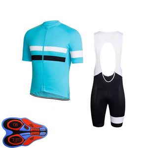 Mens Rapha Equipe Ciclismo Jersey Bib Shorts Set Racing Bicicleta Roupas Maillot Ciclismo Verão Quick Seco MTB Bicicleta Roupas Sportswear Y21041045