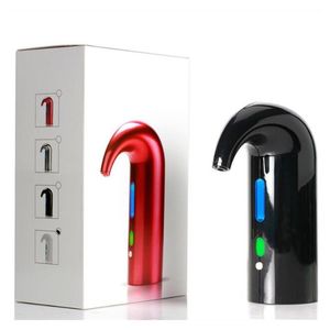 Elektrisk vin One Touch Portable Pourer Aerator Tool Dispenser Pump USB Uppladdningsbar Cider Decanter Tillbehör för bar Hemanvändning