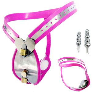 Cockrings projetado masculino castidade cinto sissy t-cinto dispositivo aço inoxidável lockable gaiola bdsm adulto produto brinquedos sexuais para homens 1124