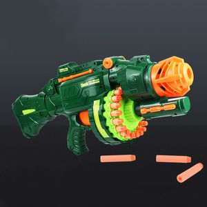 Электрическая мягкая пуля Dart Toy Guns 20 непрерывно съемки Непрерывная снайперская винтовка Детская борьба на открытом воздухе Деятельность мальчиков подарок