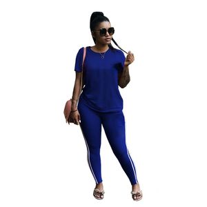 Women Two Piece Outfits Tracksuit High Waist Sport Pants And Printed Sweatshirt Top Casual Outfit