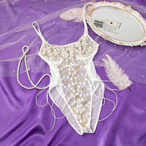 NXY Seksi Set Seksi Dantel Lingerie Bodysuit Sıcak Erotik Kostümleri kadın İç Çamaşırı Nakış Gecelikler Kadın Günaha Seks Giysileri Oymak 1127