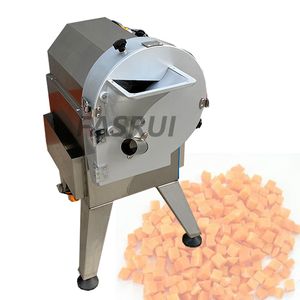 Tomato Onion Potato Carrot Apple Pineapple Cube Cutting Machine Vegetable Fruit Dicing Machine