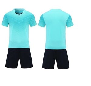 Blanko-Fußballtrikot, Uniform, personalisierte Team-Shirts mit Shorts, bedruckt mit Namen und Nummer 123569