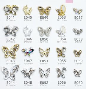 Wholesale Multicolor Nail Charms Dangle Alloy Butterfly Pendant Shoes Charm Jewelry Making DIY Necklaces Bracelets Handmade Accessories