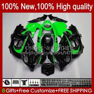 Carene per SUZUKI KATANA GSXF 600 Verde nero 750 CC 600CC GSXF600 GSXF-750 29No.99 GSX750F GSX600F 750CC 1998 1999 2000 2001 2002 GSXF750 GSXF-600 98 99 00 01 02 Corpo