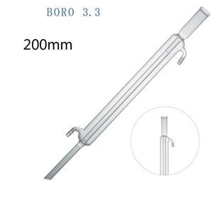 Lab levererar 200mm Liebig Condenser Borosilicate 3.3 Glass Värmebeständig anpassningsbar vetenskaplig kondensatordestillationsapparat