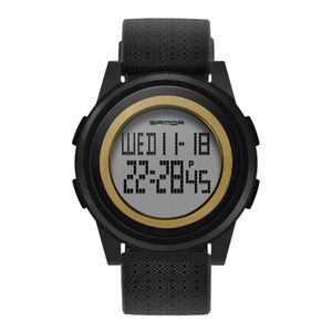 2021 Top Brand Luxury Ultra-Thin Sports Watch Męskie LED Wodoodporne Chronograf Męski Zegarek Cyfrowy Zegarek Męski Zegar Relogio Masculino G1022