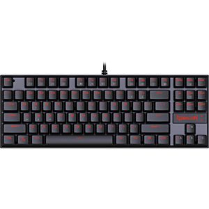 Redragon K552 KUMARA Механическая игровая клавиатура со светодиодной подсветкой Компактная 87-клавишная проводная Cherry MX Blue Switches Эквивалент для клавиатур ПК Gamer