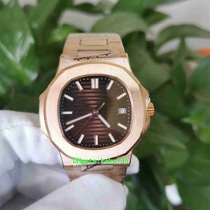 PF Perfect Quality мужские часы Topselling 40mm 5711 / 1R-001 5711 розовое золото Топ Кэл.324 S CR Прозрачные механические автоматические мужские часы Люминесцентные наручные часы