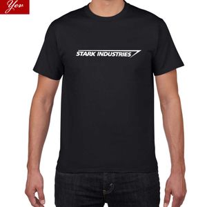 - STARK INDUSTRIES T-SHIRT Fashion Cool Casual T Shirts 100% Cotton high quality Tee Shirt For Men T-Shirt O-Neck 210629