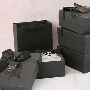 Square Gift Packaging Box Valentine Day Chocolate Flower DIY Gifts Boxes Mother's Day Wedding Present Packing Case 5 Size BH5662 TYJ